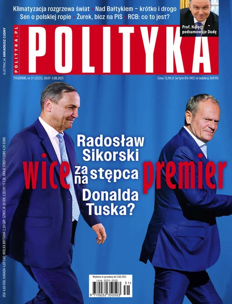okłada najnowszego numeru Polityka