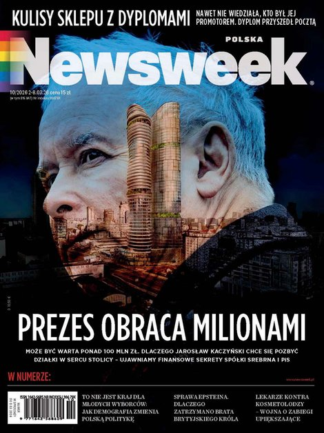 okłada najnowszego numeru Newsweek Polska