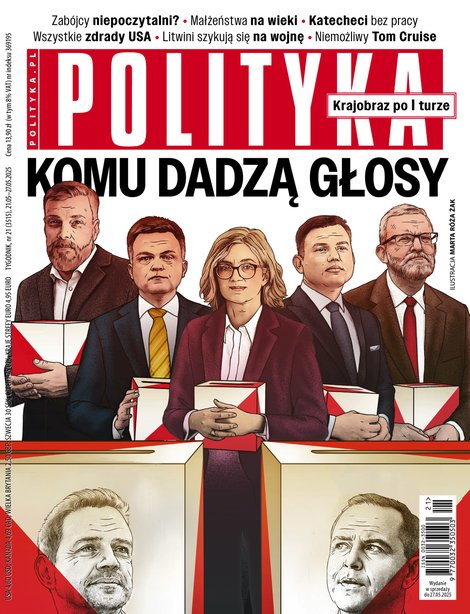 okłada najnowszego numeru Polityka