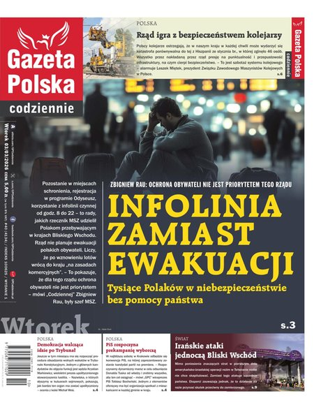 okłada najnowszego numeru Gazeta Polska Codziennie