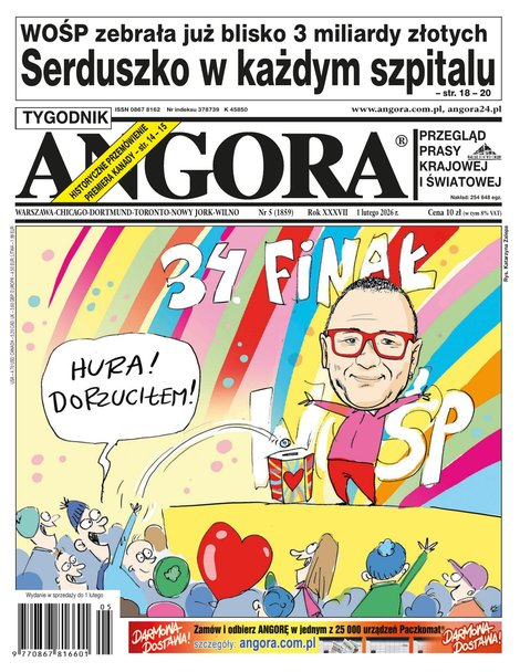 okłada najnowszego numeru Angora