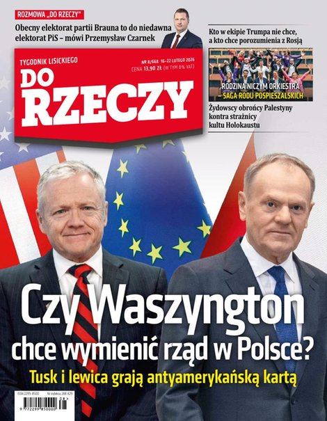 okłada najnowszego numeru Do Rzeczy