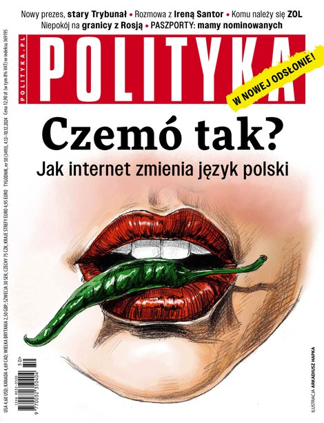 okłada najnowszego numeru Polityka