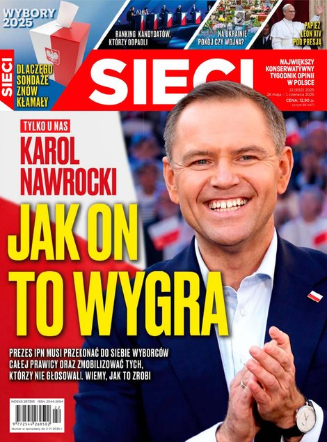 okłada najnowszego numeru Sieci