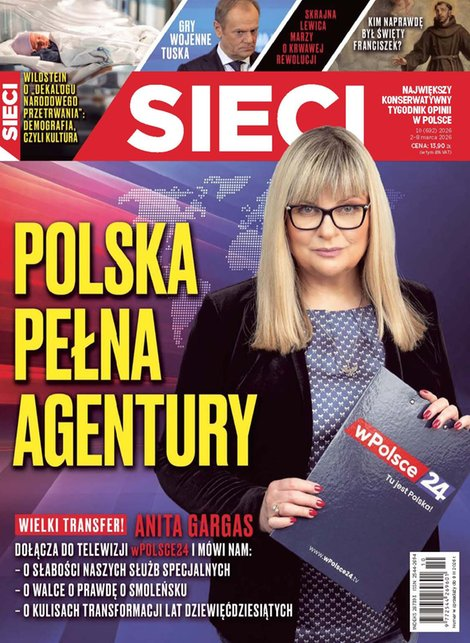 okłada najnowszego numeru Sieci