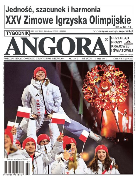 okłada najnowszego numeru Angora