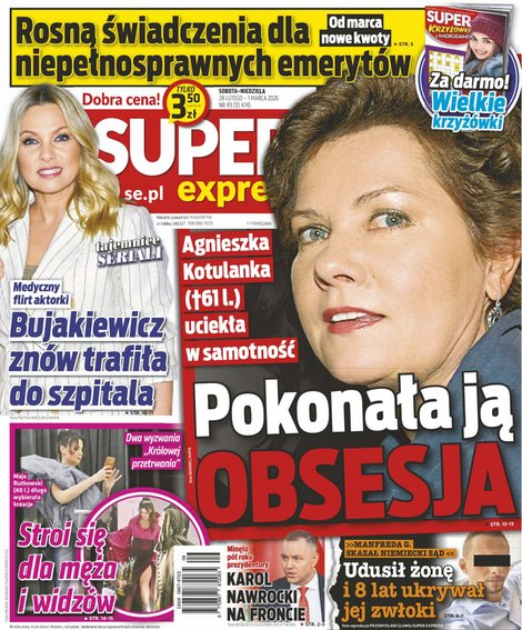 okłada najnowszego numeru Super Express