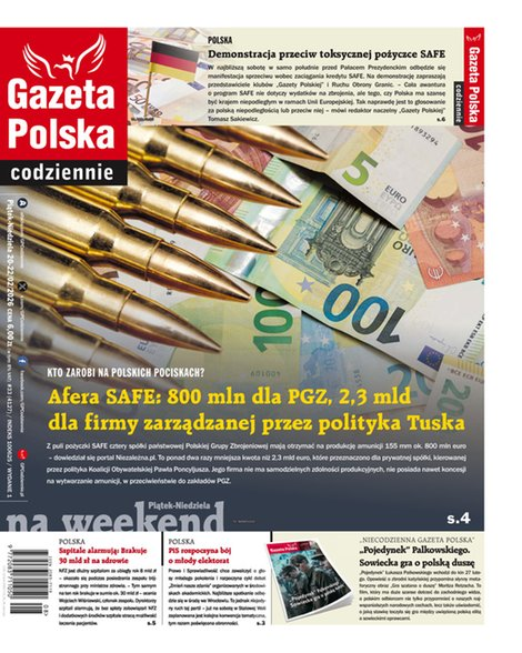 okłada najnowszego numeru Gazeta Polska Codziennie