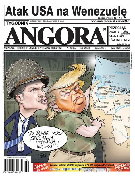 okłada najnowszego numeru Angora