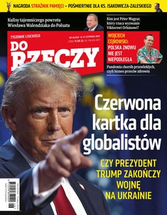 okłada najnowszego numeru Do Rzeczy