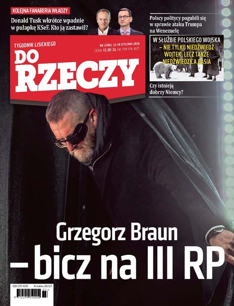 okłada najnowszego numeru Do Rzeczy