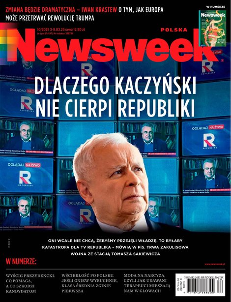 okłada najnowszego numeru Newsweek Polska
