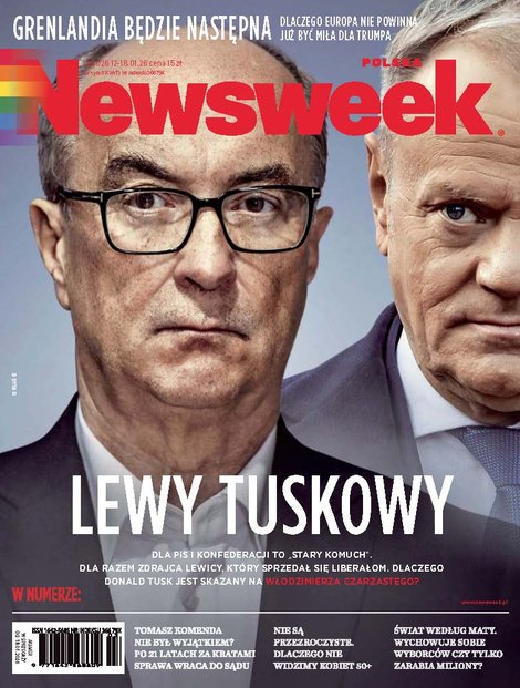 okłada najnowszego numeru Newsweek Polska