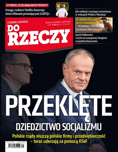 okłada najnowszego numeru Do Rzeczy