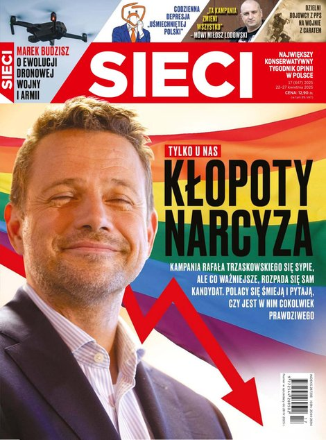 okłada najnowszego numeru Sieci