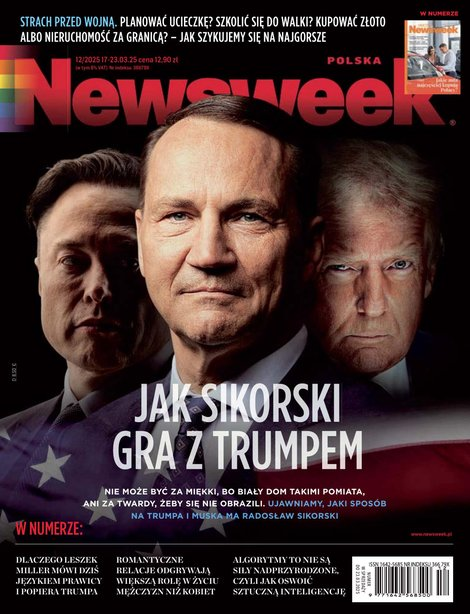 okłada najnowszego numeru Newsweek Polska