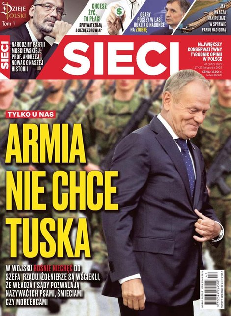 okłada najnowszego numeru Sieci