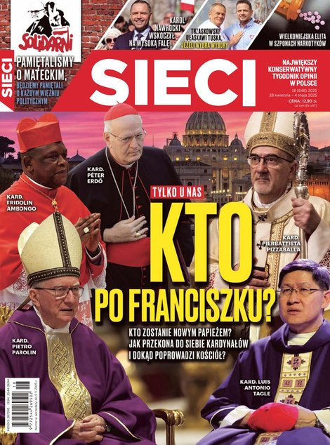 okłada najnowszego numeru Sieci