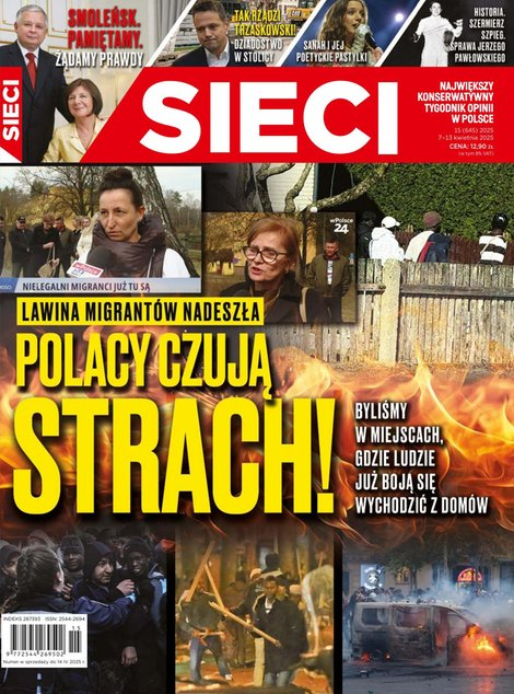 okłada najnowszego numeru Sieci