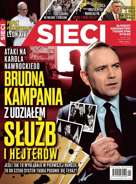 okłada najnowszego numeru Sieci