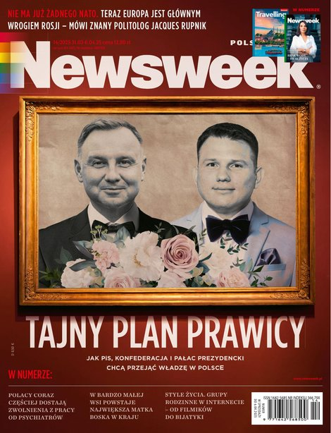 okłada najnowszego numeru Newsweek Polska