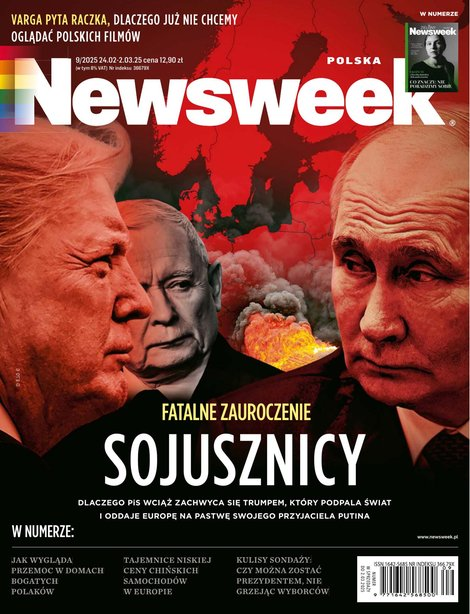 okłada najnowszego numeru Newsweek Polska