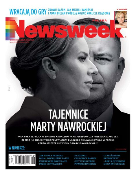 okłada najnowszego numeru Newsweek Polska