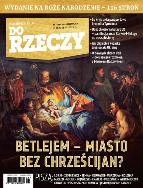 okłada najnowszego numeru Do Rzeczy