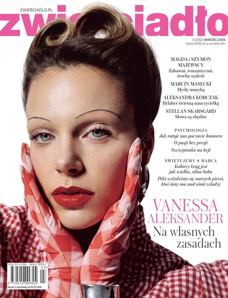 okłada najnowszego numeru Zwierciadło