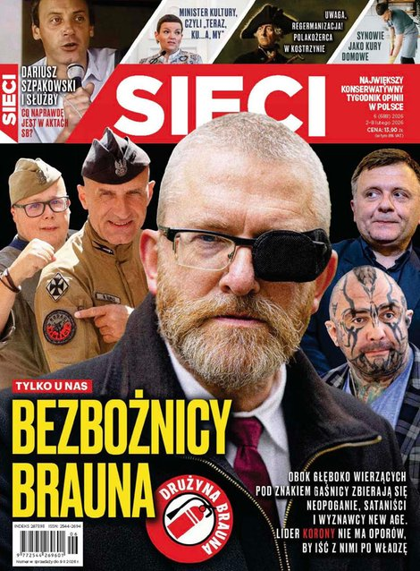 okłada najnowszego numeru Sieci