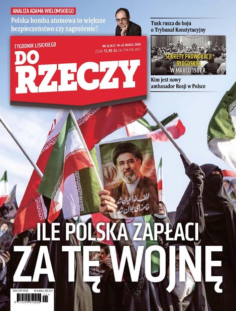 widok pierwszej strony Do Rzeczy
