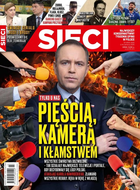 okłada najnowszego numeru Sieci