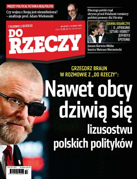 okłada najnowszego numeru Do Rzeczy