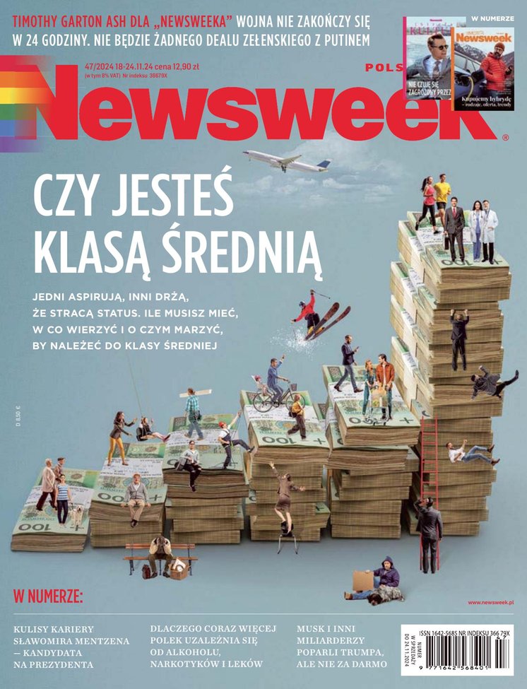 okłada najnowszego numeru Newsweek Polska