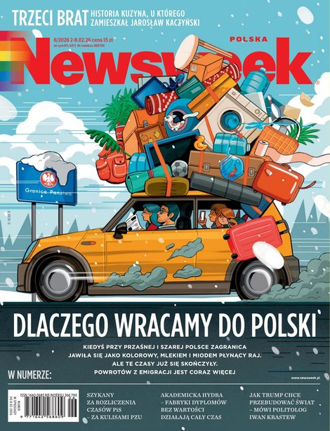 okłada najnowszego numeru Newsweek Polska