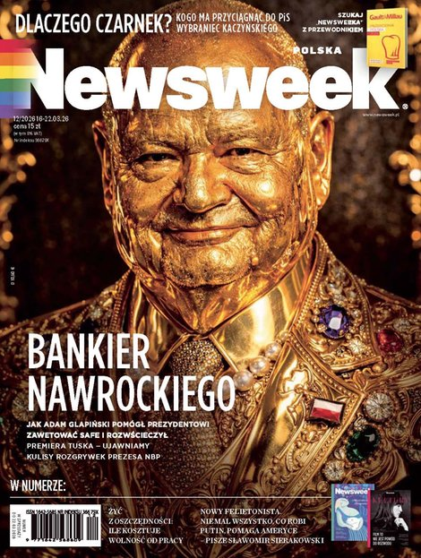 widok pierwszej strony Newsweek Polska