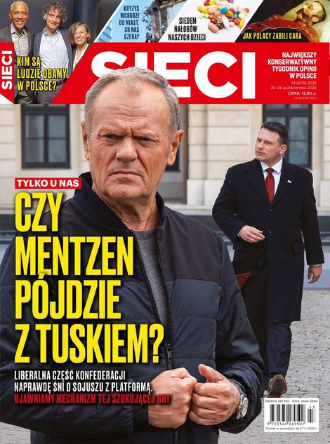 okłada najnowszego numeru Sieci