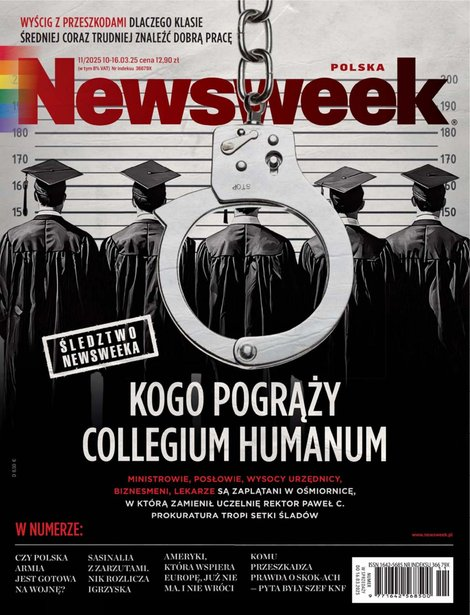 okłada najnowszego numeru Newsweek Polska