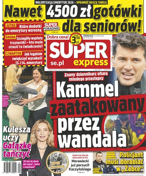 okłada najnowszego numeru Super Express