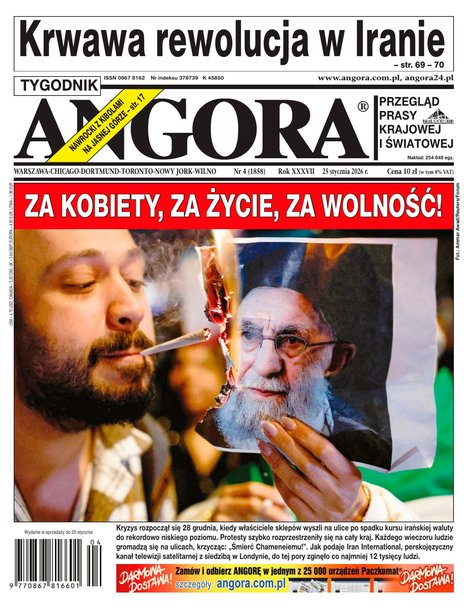 okłada najnowszego numeru Angora