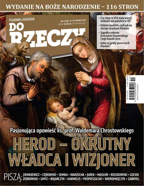 okłada najnowszego numeru Do Rzeczy