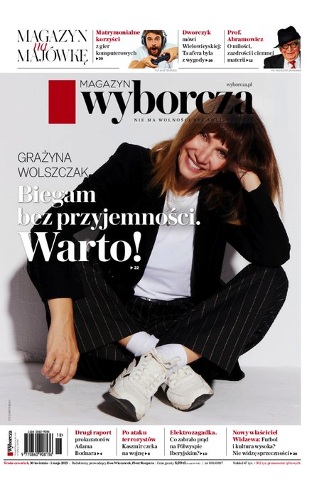 okłada najnowszego numeru Gazeta Wyborcza-Warszawa