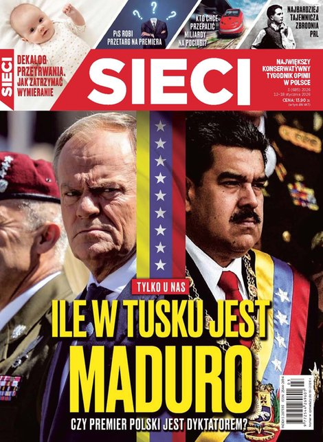 okłada najnowszego numeru Sieci