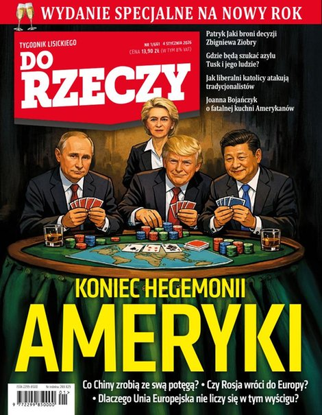 okłada najnowszego numeru Do Rzeczy