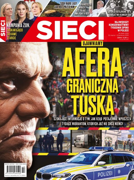 okłada najnowszego numeru Sieci