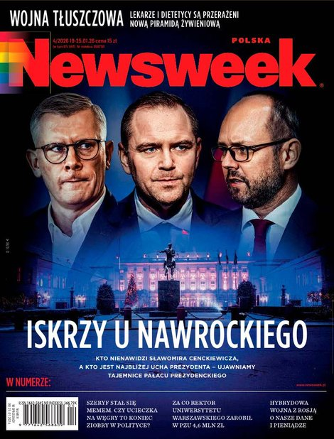 okłada najnowszego numeru Newsweek Polska