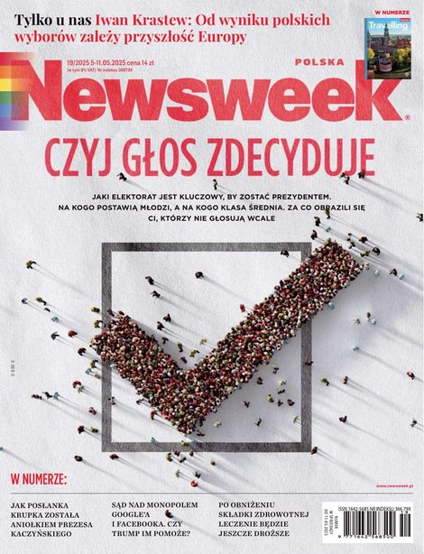 okłada najnowszego numeru Newsweek Polska