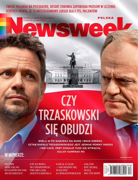 okłada najnowszego numeru Newsweek Polska