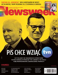 okłada najnowszego numeru Newsweek Polska