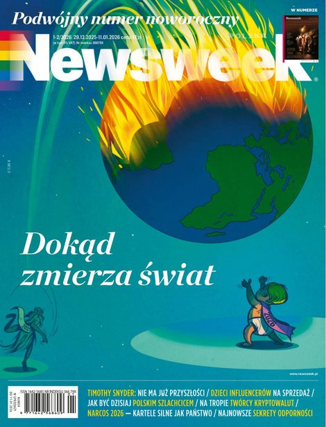 okłada najnowszego numeru Newsweek Polska